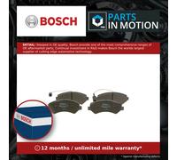 4x BOSCH 0986494799 Brake Pad Set Front Fits Citroën Relay 2.0 BlueHDi 110