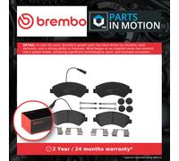 Brake Pads Set fits PEUGEOT BOXER 2.2D Front 2006 on Brembo 1611839280 Quality