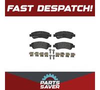 Brake Pads Set fits PEUGEOT BOXER 2.2D Rear 2006 on Brembo 1611140880 1611457480