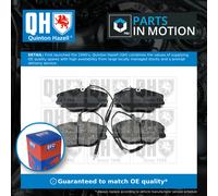 Quinton Hazell Brake Pad Set BP812 – Front Axle