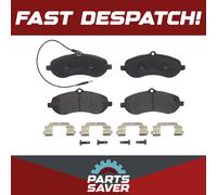 Brake Pads Set fits PEUGEOT EXPERT VF3, VF3X 1.6D Front 2007 on Brembo Quality