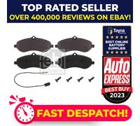 Brake Pads Set fits PEUGEOT EXPERT VF3, VF3X 2.0D Front 2007 on 1611839880 Febi