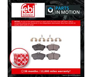 Brake Pads Set fits PEUGEOT EXPERT VF3, VF3X 2.0D Rear 2007 on 425367 425367SK