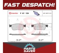Brake Pads Set fits PEUGEOT TRAVELLER 1.6D Front 2016 on Brembo 1613260780 New