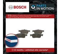 Brake Pads Set fits PEUGEOT TRAVELLER Front 1.5D 1.6D 2.0D 2016 on Genuine Bosch
