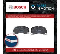 Brake Pads Set fits PORSCHE 718 CAYMAN 982 4.0 Front 2019 on Bosch 99135194701