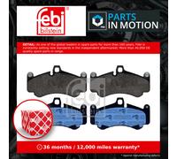 Brake Pads Set Front 116173 Febi 99735194700 D9917892 Genuine Quality Guaranteed