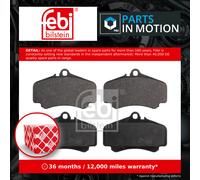 Brake Pads Set Front 16752 Febi 99635194091 99635194910 99735194902 23139 New