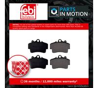 Brake Pads fits Porsche - Febi Bilstein 16759 - Set - OE Matching Quality