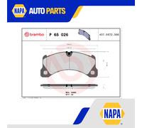 Brake Pads Set fits PORSCHE CAYENNE 92A 3.0D Front 2010 on Brembo 95835193930