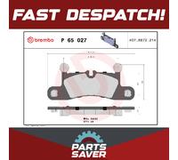 Brake Pads Set fits PORSCHE CAYENNE 92A 3.0D Rear 2010 on Brembo 95835293900 New