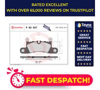 Brake Pads Set fits PORSCHE CAYENNE 92A 3.0D Rear 2010 on Brembo 95835293900 New