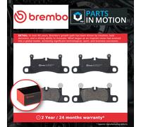 Brake Pads Set fits PORSCHE CAYENNE 9YA, 9YB 2.9 Rear 2017 on Brembo 99135293902