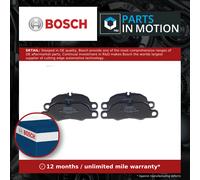 Bosch BP2053 - Brake Pads Car Front Axle - Bosch Quality - Reduced Noise and Dust - ECE-R90 Certified - Copper-Free - 1 Set of 4 Pads