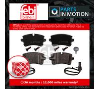 Brake Pads Set fits AUDI A7 4G 3.0 Rear 10 to 18 4G0698451 4G0698451A 4G0698451B