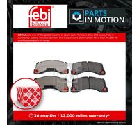 Autostar Germany BRAKE PAD SET CERAMICS For Volkswagen PORSCHE 95B698151CCr