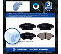 Brake Pads Set fits VAUXHALL CORSA D Front 1.0 1.2 1.4 1.3D 2006 on Blue Print