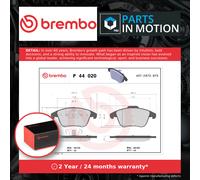 Brake Pads Set fits RANGE ROVER EVOQUE L538 2.2D Front 11 to 19 Brembo LR027309