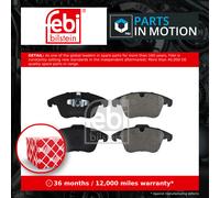 Febi Bilstein 16613 Disc Brake Brake Pad Set Fits Volvo S60 2.5 T 2.0 T5 DRIVe