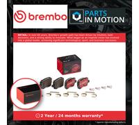Brake Pads Set fits RANGE ROVER EVOQUE L538 Rear 2.0 2.0D 2.2D 11 to 19 Brembo