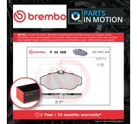 Brembo Brake Pad Set P 44 008 - Front, 4 pads, Wear Indicator