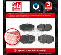 Brake Pads Set Rear 16353 Febi SFP100470 SFP100490 SFP500130 STC1879 STC3684 New