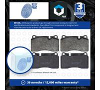Brake Pads Set fits RANGE ROVER SPORT L320 4.2 Front 05 to 13 Blue Print Quality