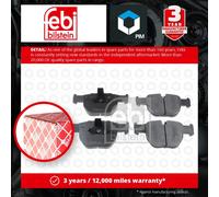 Brake Pads Set Front 116121 Febi SFC000010 SFC500010 SFC500050 SFC500080 Quality