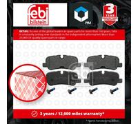 Brake Pads Set fits RANGE ROVER SPORT L320 5.0 Rear 09 to 13 LR010664 LR012993