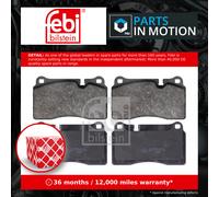 Febi 116125 Disc Brake Brake Pad Set Fits Land Rover Range Rover Sport 3.6 D 4x4