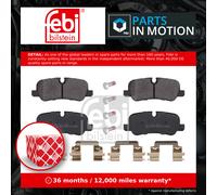 Brake Pads Set fits RANGE ROVER SPORT L320 5.0 Rear 09 to 13 LR010664 LR012993