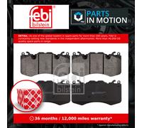 AutoStar Front Brake Pad Set LR020362/LR160069 Land Rover Range Rover Sport