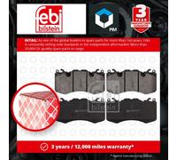 AutoStar Front Brake Pad Set LR020362/LR160069 Land Rover Range Rover Sport