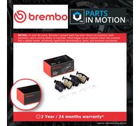 Brake Pads Set fits RANGE ROVER VELAR L560 3.0 Rear 2017 on Brembo 28LR123010