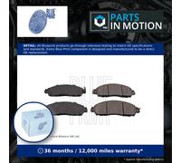 Brake Pads Set fits RENAULT ALASKAN U3MB, U3MD 2.3D Front 2017 on M9T260 Quality