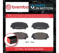 Brake Pads Set fits RENAULT CAPTUR 1.6 Front 2020 on H4M630 Brembo 410606808R