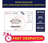 Brake pads P 68 041 BREMBO for RENAULT MEGANE III Coupe MEGANE CC FLUENCE ZOE
