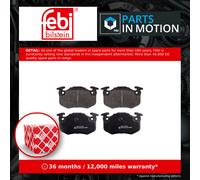Brake Pads Set Rear 16189 Febi 425146 425197 425256 425257 425274 20973 Quality