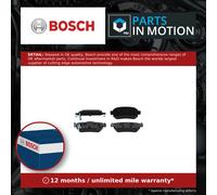 Brake pads 0 986 494 816 BOSCH for NISSAN RENAULT