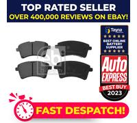 Febi Bilstein 116184 Front Brake Pad Set For Renault Kangoo/Grand Kangoo 1.6 16V