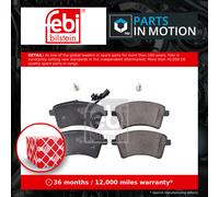 Brake Pads Set Front 116200 Febi 4106000Q2J 410605649R 7701210174 Quality New