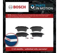 Brake Pads Set fits RENAULT KANGOO 1.5D Front 2008 on Bosch 410601334R Quality