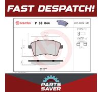 Brake Pads Set fits RENAULT KANGOO 1.6 Front 2008 on Brembo 410601334R Quality