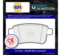 Brake Pads Set Rear NBP1338 NAPA 4406000Q3B 4406000Q3E 440604876R 440606267R New