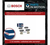 Bosch Brake Pads Set fits Renault Kangoo FW Rear 11-23 - 440604876R / 440606267R