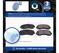 Brake Pads Set fits RENAULT KOLEOS MK2 1.7D Front 2019 on R9N401 Blue Print New