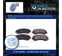 Brake Pads Set fits RENAULT KOLEOS MK2 1.7D Front 2019 on R9N401 Blue Print New