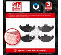 Brake Pads Set Rear 16405 Febi 7701205491 21965 D23499581 Top Quality Guaranteed