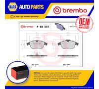 Brake Pads Set fits RENAULT LATITUDE L70H, L70Y 2.0D Front 2011 on Brembo New