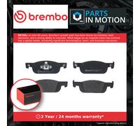 Brake Pads Set fits RENAULT LOGAN Mk2 1.2 Front 2013 on D4F732 Brembo 410604682R